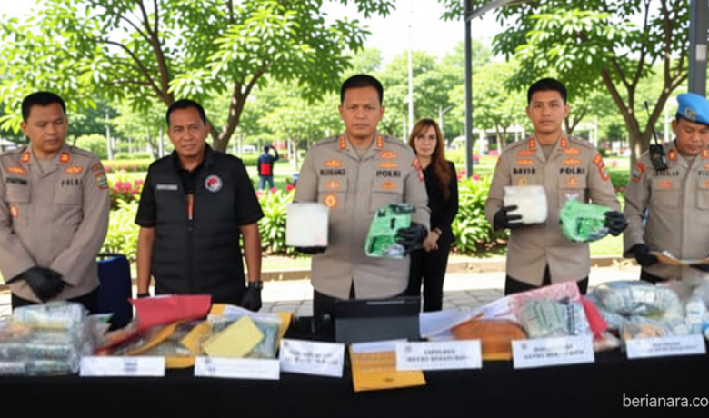 Special Plan: Polres Metro Bekasi Kota Bongkar Sindikat Sabu Jaringan Sumatera-Jawa-Bali, 5 Orang Ditangkap