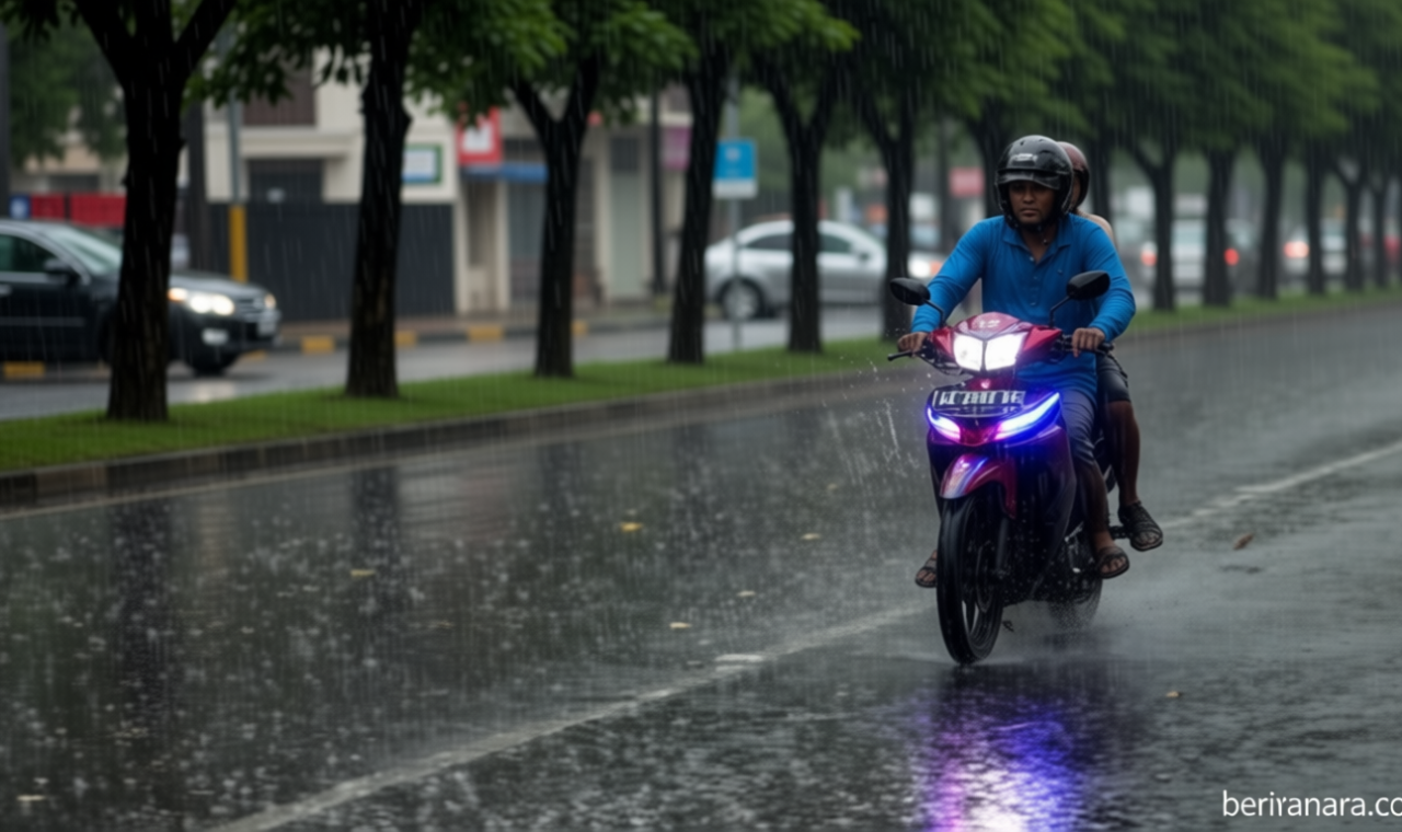 Info Cuaca Minggu 21 Juni 2026: Hari Ini Jakarta Diguyur Hujan Menjelang Sore