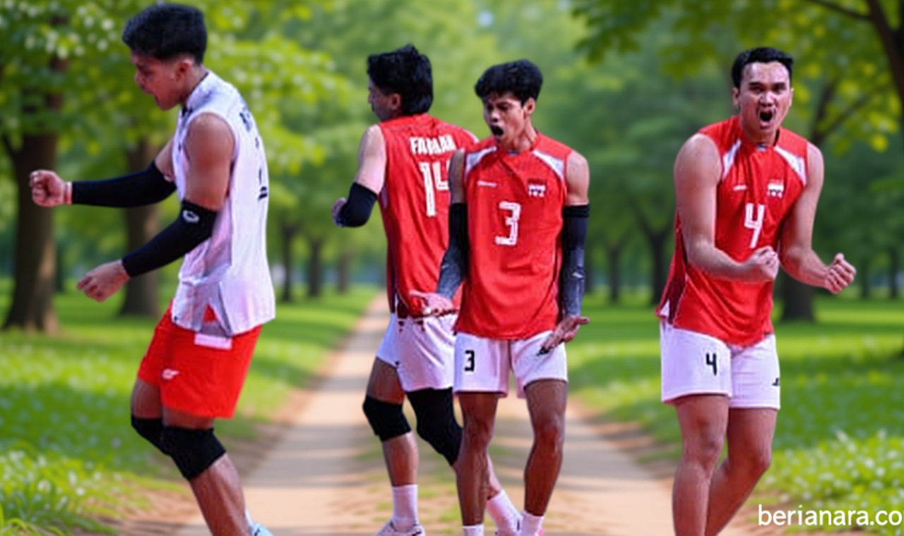Hasil Semifinal AVC Men’s Cup 2026: Bungkam Tuan Rumah – Timnas Voli Indonesia Tantang Korea Selatan di Partai Final!