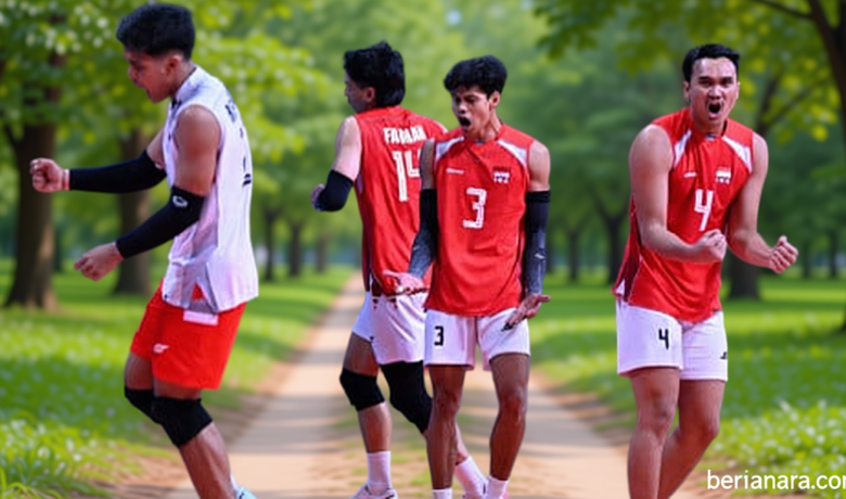 Hasil Semifinal AVC Men’s Cup 2026: Bungkam Tuan Rumah – Timnas Voli Indonesia Tantang Korea Selatan di Partai Final!