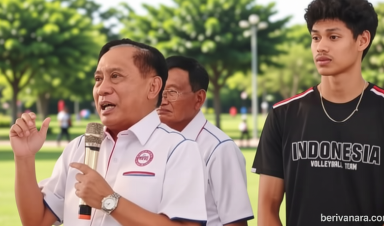 Ketum PBVSI Sebut Timnas Voli Indonesia Juara AVC Men’s Cup 2026 Berkat Proses Panjang – Bukan Faktor Keberuntungan