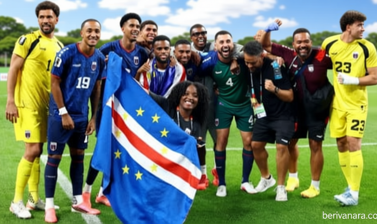 Piala Dunia 2026: Debutan Tanjung Verde Cetak Sejarah – Lolos ke Babak 32 Besar Tanpa Sekali Pun Menang