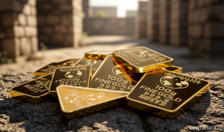 Emas Antam Lanjutkan Penurunan Harga – Saat Ini di Rp2,668 Juta/gr