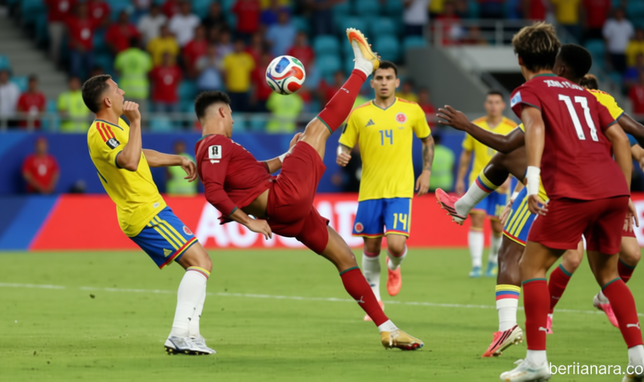 Meeting Results: Hasil Piala Dunia 2026: Kolombia dan Portugal Sama-sama Lolos 32 Besar Meski Bermain Imbang 0-0