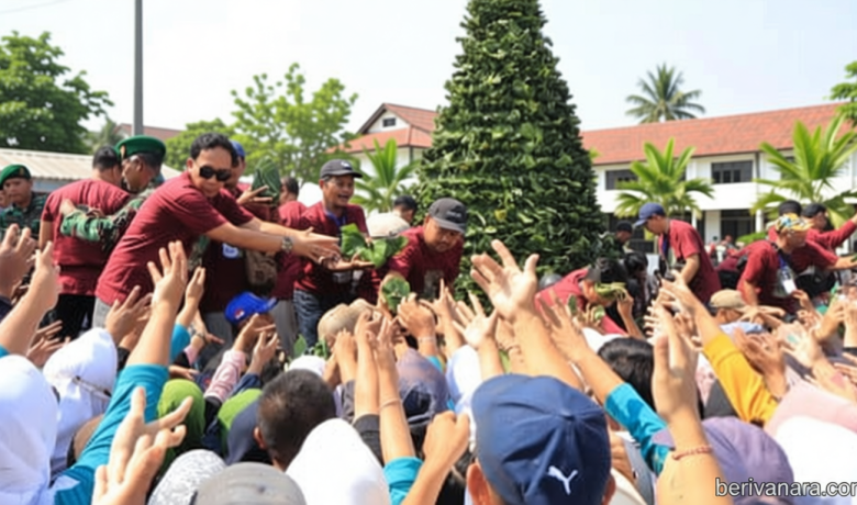 Historic Moment: Festival Tumpeng Nasi Krawu Gresik Pecahkan Rekor MURI dengan 3.000 Bungkus