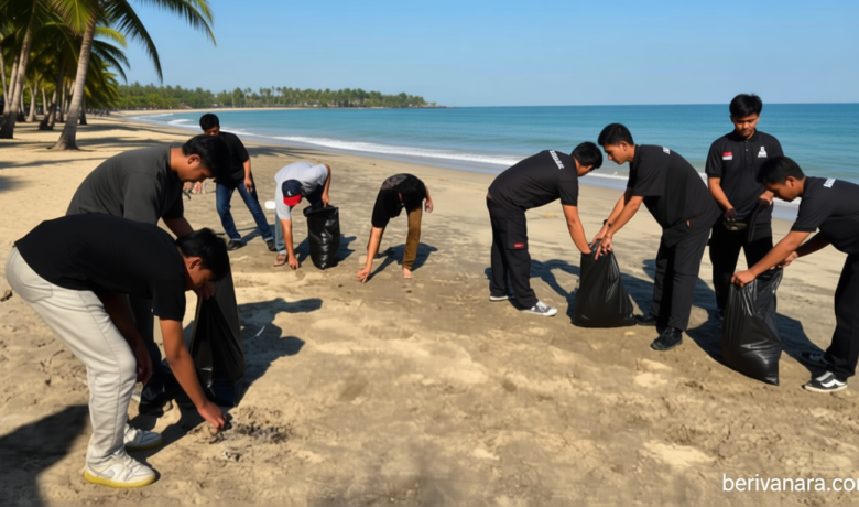 Latest Program: Wujud Nyata Dukung Program Lingkungan Pemerintah, BM PAN Gelar Aksi Bersih-bersih Pesisir Anyer
