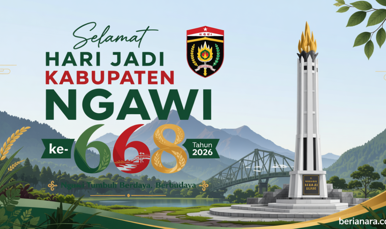 What Happened During: 10 Ucapan Selamat Hari Jadi Kabupaten Ngawi ke-668 Tahun 2026, Inspiratif untuk Caption dan Dibagikan ke Media Sosial