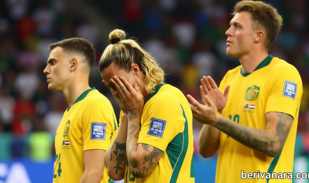 Piala Dunia 2026: Kecewanya Pemain Australia Usai Dikalahkan Mesir Lewat Adu Penalti di Babak 32 Besar – Sangat Menyakitkan