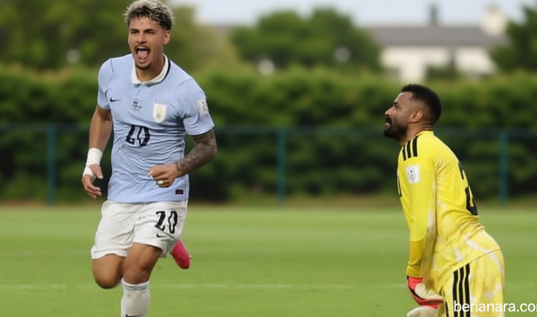 Viral! Pemain Uruguay Maxi Araujo Pulang Naik Mobil Bak Usai Gagal di Piala Dunia 2026