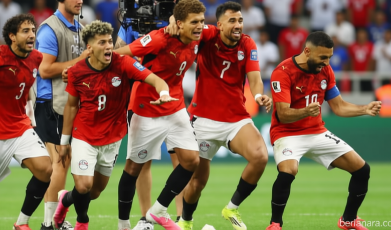 Historic Moment: Piala Dunia 2026: Ada Andil Tuhan, Pahlawan Kemenangan Mesir Bersyukur Bisa Kalahkan Australia Lewat Drama Adu Penalti