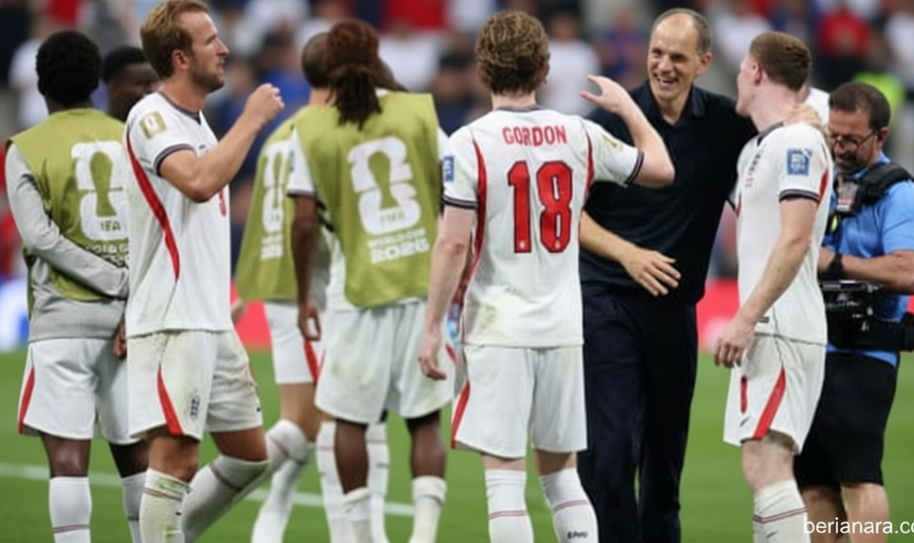 Visit Agenda: Hasil Piala Dunia 2026: Main 10 Orang, Inggris Lolos Perempat Final Usai Kalahkan Meksiko 3-2