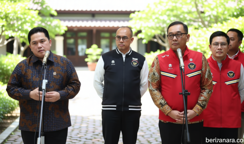 New Policy: Tak Boleh Cepat Puas, Erick Thohir Kirim Pesan untuk Timnas Voli Indonesia Usai Juarai AVC Men’s Cup 2026