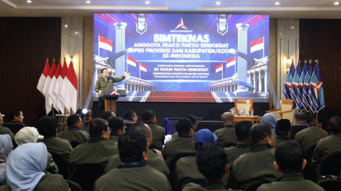 Important Visit: Demi Sukseskan Program Pemerintahan Presiden Prabowo, Ibas Ajak Kader Demokrat Jadi Bagian Pembangunan Bangsa