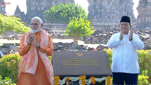 Key Strategy: Prabowo-Modi Resmikan Konservasi Prambanan, RI-India Bersatu Selamatkan Ratusan Candi Perwara