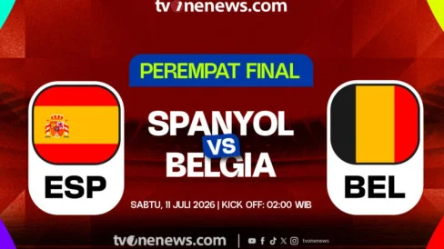 Important Visit: Link Live Streaming Spanyol Vs Belgia di Perempat Final Piala Dunia 2026