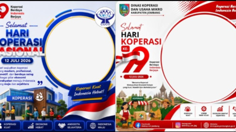 15 Link Twibbon Hari Koperasi Nasional ke-79 Tahun 2026 – Rayakan Semangat ‘Koperasi Berdaya, Indonesia Berjaya’