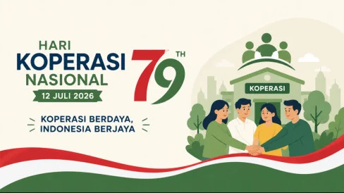 10 Ucapan Selamat Hari Koperasi Nasional ke-79 Tahun 2026 – Cocok Jadi Caption di Media Sosial