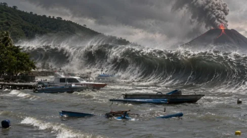 Dulu Pernah Selamat dari Tsunami Banten 2018 – Survivor ini Kembali Ingatkan Betapa Seramnya Gunung Anak Krakatau