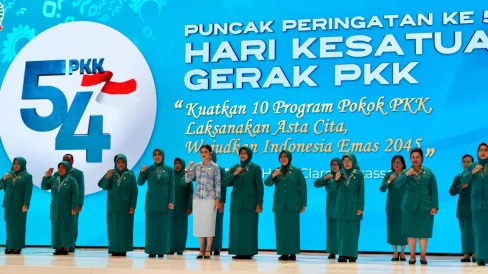 New Policy: Puncak HKG ke-54, Tri Tito Ajak Kader PKK Perkuat 10 Program Pokok Selaras Asta Cita