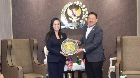 Main Agenda: Delegasi Parlemen California Jajaki Peluang Kerja Sama dengan DPR RI, Charles Honoris Beberkan Hasil Pertemuan