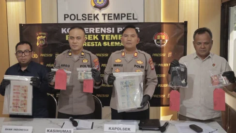 Important Visit: Terhimpit Ekonomi, Pria Asal Sleman Beli Printer Untuk Cetak Uang Palsu, Dipakai Belanja Rokok dan Mie Instan