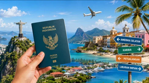 Latest Program: 4 Negara di Amerika dan Karibia yang Bebas Visa bagi WNI, Ada yang Izinkan Tinggal hingga 6 Bulan