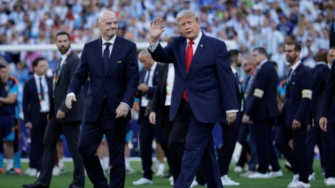 Sukses Gelar Piala Dunia di Amerika Serikat, Presiden FIFA Gianni Infantino Didorong Jadi Sekjen PBB oleh Donald Trump