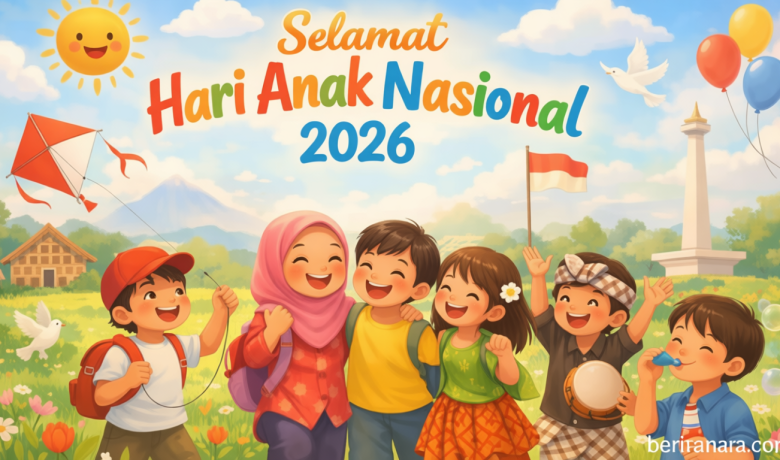 15 Ucapan Selamat Hari Anak Nasional 2026 dari Orang Tua untuk Anak, Cocok Jadi Caption Media Sosial