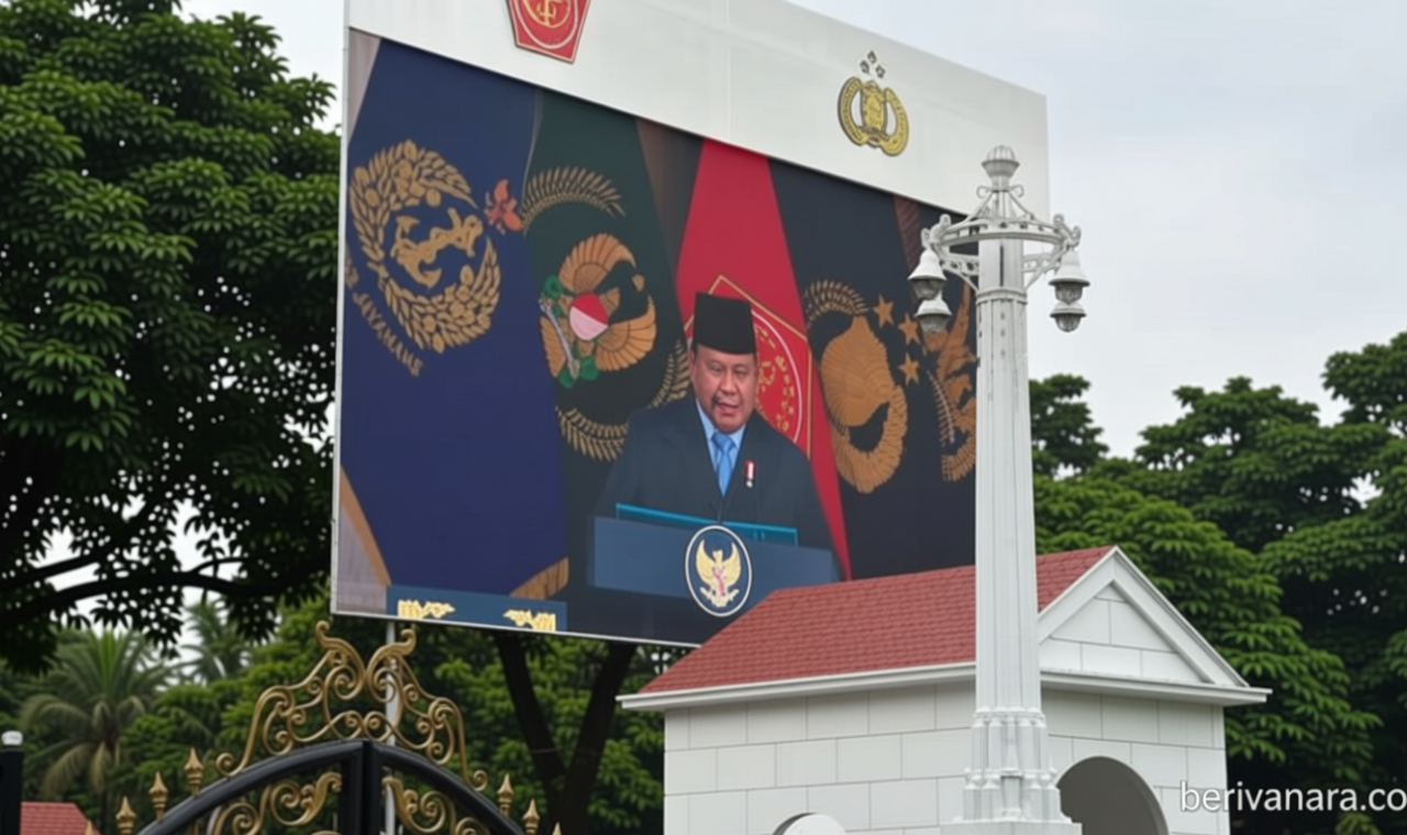 Prabowo: Sumpah Perwira Bukan Seremoni, Kesulitan Rakyat Adalah Kesulitan TNI-Polri