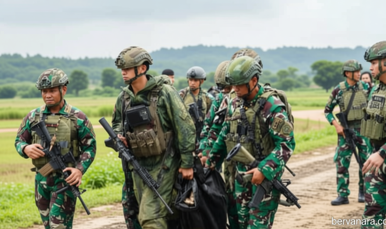 Detik Menegangkan TNI Baku Tembak Lawan OPM Saat Evakuasi Jenazah Warga di Yahukimo