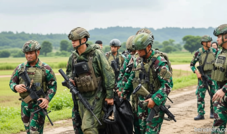 Detik Menegangkan TNI Baku Tembak Lawan OPM Saat Evakuasi Jenazah Warga di Yahukimo
