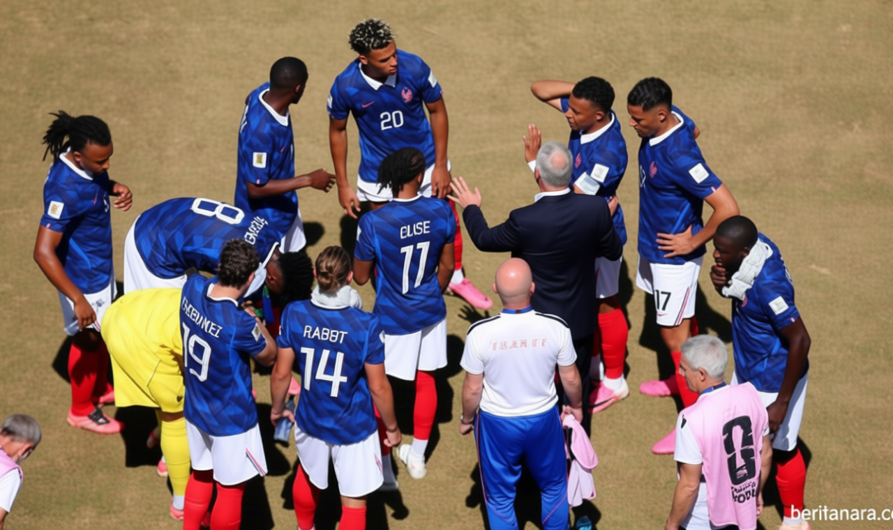 Hasil Babak Pertama 16 Besar Piala Dunia 2026 – Paraguay vs Prancis : Berlangsung Alot, Paruh Pertama Berakhir Sama Kuat