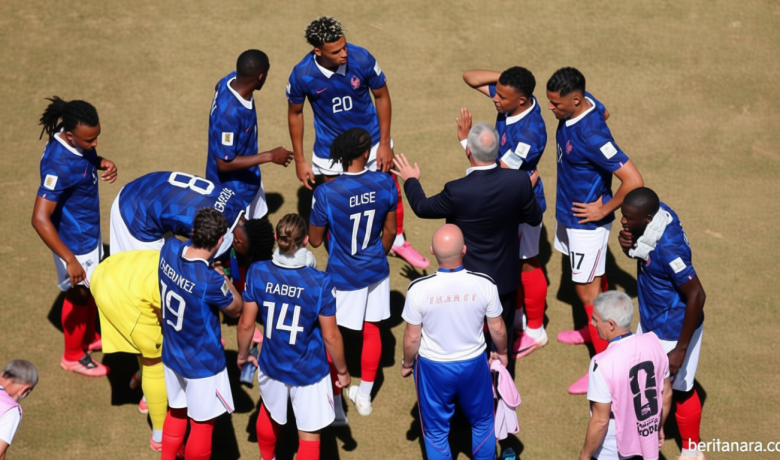 Hasil Babak Pertama 16 Besar Piala Dunia 2026 – Paraguay vs Prancis : Berlangsung Alot, Paruh Pertama Berakhir Sama Kuat