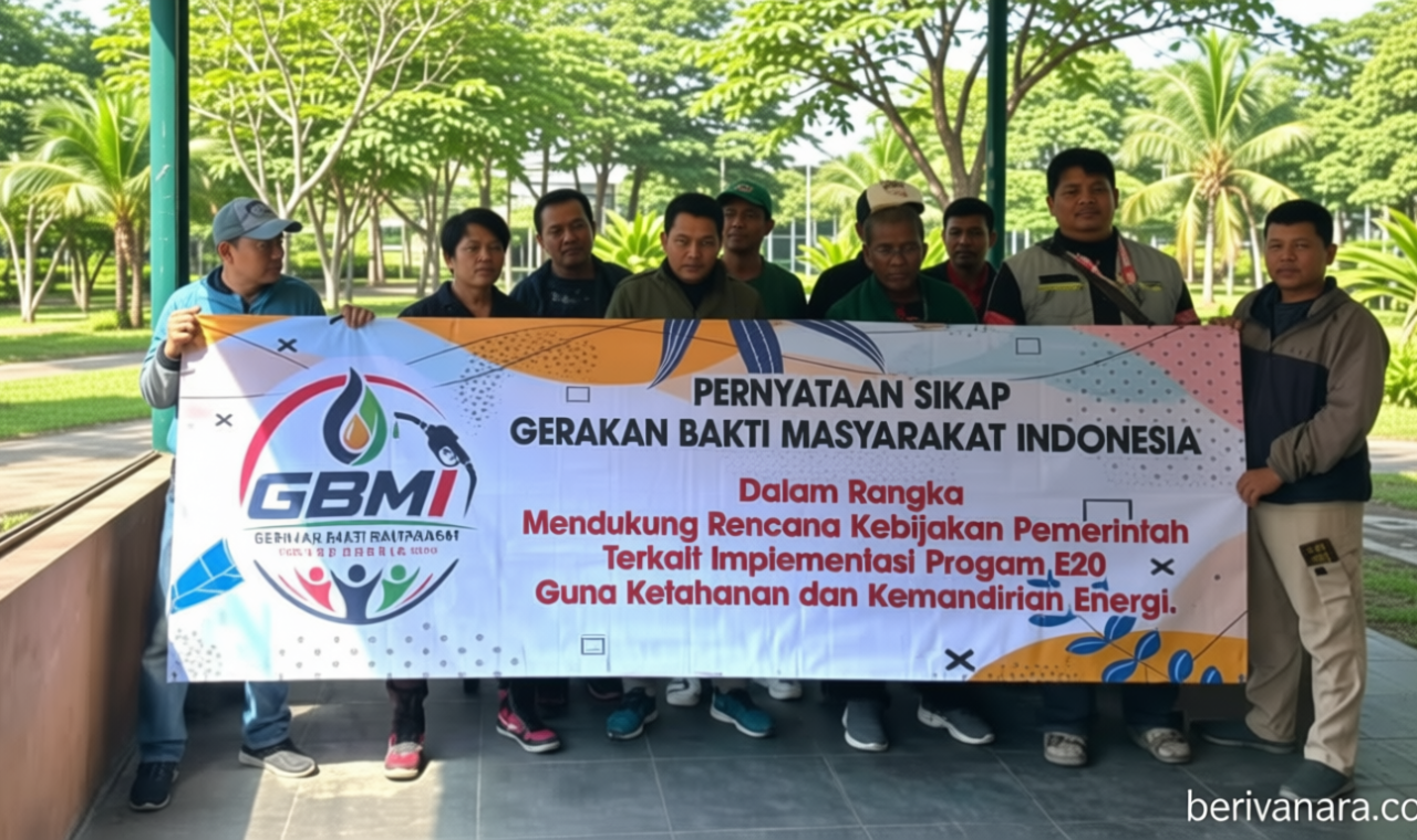 Gerakan Bakti Masyarakat Indonesia Dukung Kebijakan E20 untuk Kemandirian Energi dan Kesejahteraan Petani