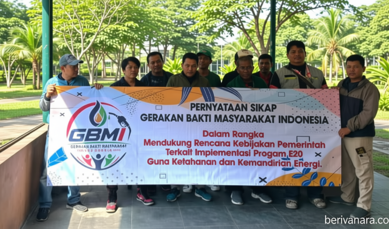 Gerakan Bakti Masyarakat Indonesia Dukung Kebijakan E20 untuk Kemandirian Energi dan Kesejahteraan Petani