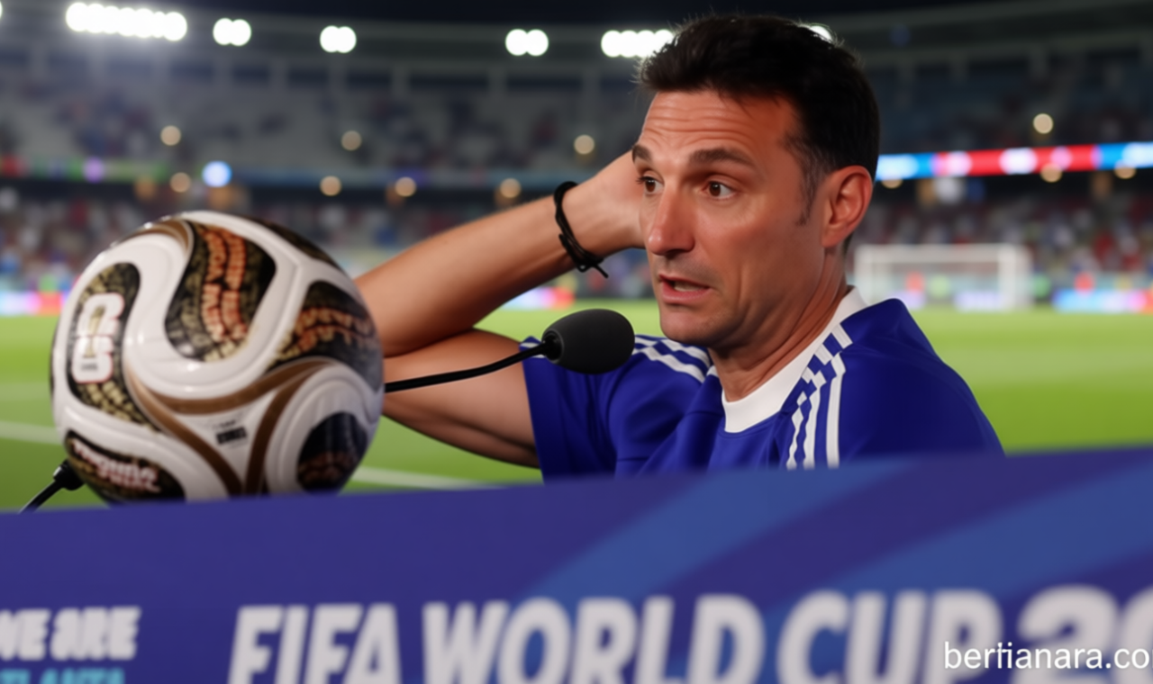 Important Visit: Lionel Scaloni Kehabisan Kata-kata Usai Argentina Lolos ke Final Piala Dunia 2026