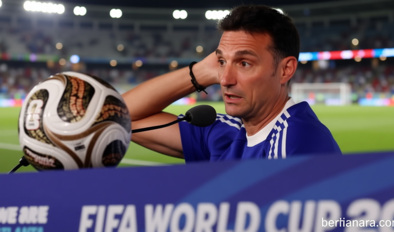 Important Visit: Lionel Scaloni Kehabisan Kata-kata Usai Argentina Lolos ke Final Piala Dunia 2026