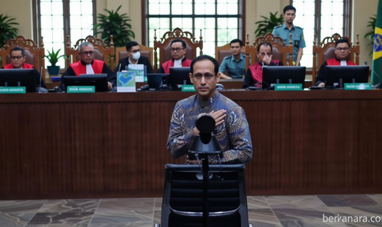 Vonis Kasus Korupsi Chromebook – Nadiem Makarim Dihukum 10 Tahun Penjara dan Denda Rp1 Miliar