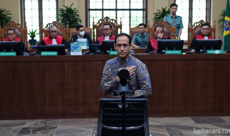 Vonis Kasus Korupsi Chromebook – Nadiem Makarim Dihukum 10 Tahun Penjara dan Denda Rp1 Miliar