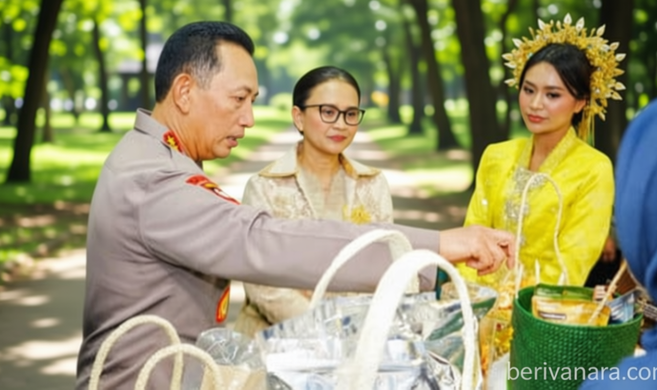 Perkuat Pemberdayaan UMKM dan Budaya Lokal, Kapolri Hadiri Bazar Kreasi Bhayangkari Nusantara 2026