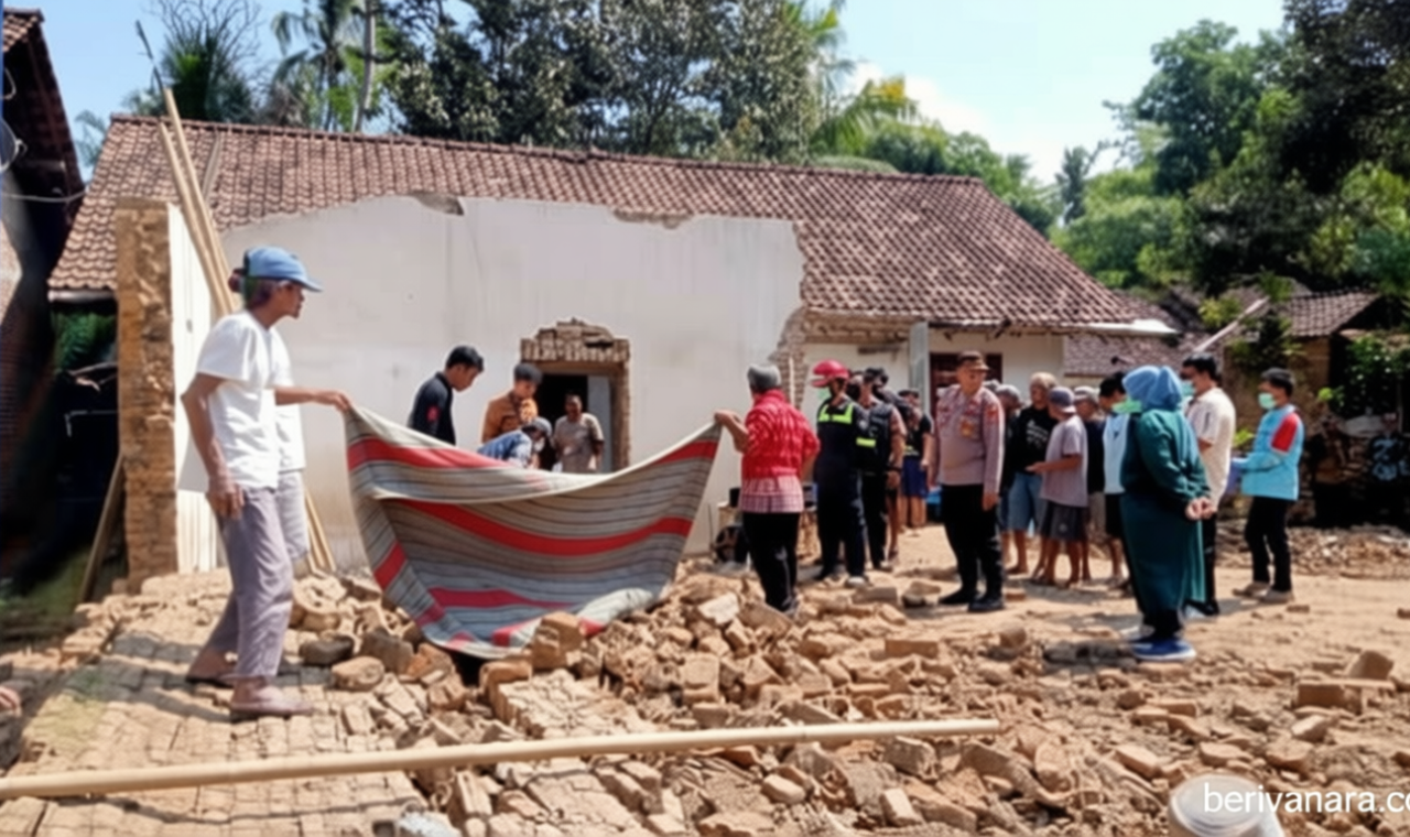 Historic Moment: Dinding Rumah Setinggi 3 Meter di Sleman Roboh Timpa Dua Pekerja, Satu Tewas dan Satu Dirawat di RS