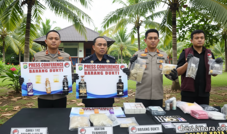 Facing Challenges: Polresta Bandara Soekarno-Hatta Bongkar Pabrik Vape Ganja di Bali, Omzet Tembus Rp300 Miliar
