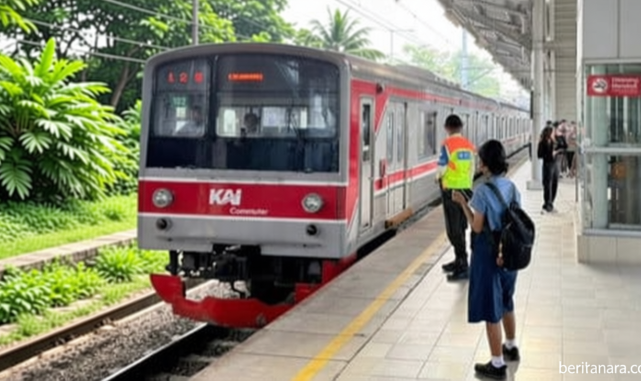 Momen Lucu Penumpang KRL Kaget Dengar Suara Game Mobile Legend Diduga dari Speaker Stasiun Pasar Minggu, Lagi Push Rank?