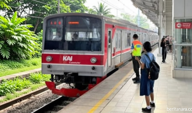 Momen Lucu Penumpang KRL Kaget Dengar Suara Game Mobile Legend Diduga dari Speaker Stasiun Pasar Minggu, Lagi Push Rank?