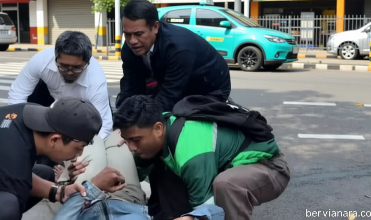 Viral Mentan Amran Tolong Korban Kecelakaan di Pinggir Jalan Menteng saat Hendak Bertemu Prabowo, Diapresiasi Warganet
