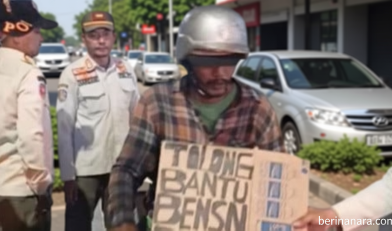 Key Issue: Pengemis Modus “Tolong Bantu Bensin Pulang” depan MOI Diangkut Satpol PP Kelapa Gading