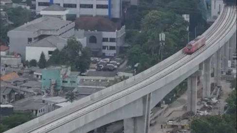 Jangan Salah Jalur! Arus Kendaraan di Sekitar LRT Manggarai Dialihkan Saat Peresmian