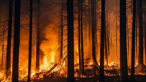 Kebakaran Hutan di Aljazair, Korban Meninggal Dunia Capai 73 Orang