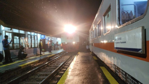 Gempa Pangandaran, 6 Kereta Daop 2 Berhenti Darurat