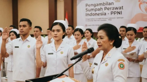 Naskah Sumpah Perawat Indonesia Lengkap Terbaru: Isi, Makna, Dasar Hukum, dan Kewajiban Etik Tenaga Kesehatan